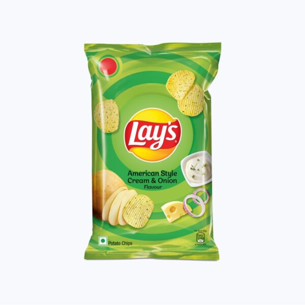 Lay's American Style Cream & Onion Flavour Potato Chips